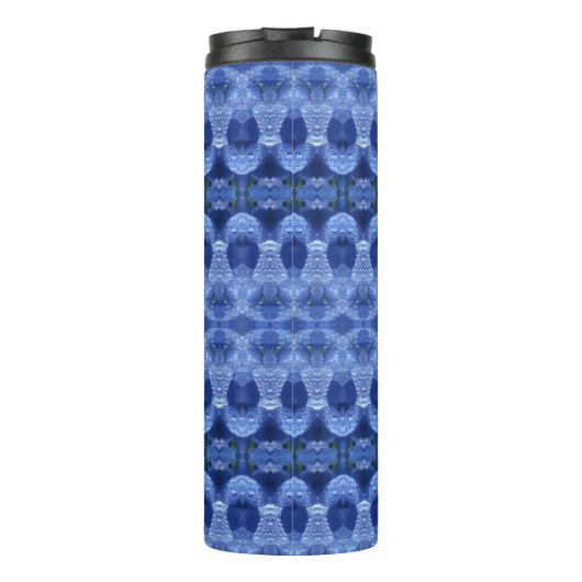Hy Blue Ikat Thermosbecher (Rückseite)