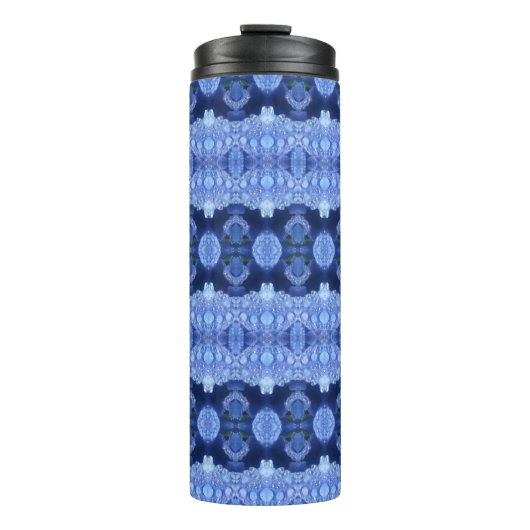 Hy Blue Ikat Thermosbecher (Vorderseite)