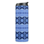 Hy Blue Ikat Thermosbecher (Nach links gedreht)