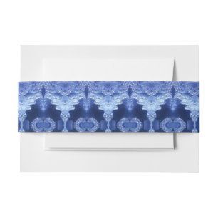 Hy Blue Ikat Zen Einladungsbanderole