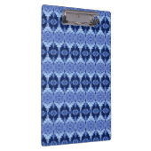 Hy Blue Ikat Zen Klemmbrett (Rechts)