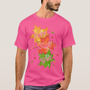 Hy Niedliche Fall glücklich Herbst Ball Herbst Blä T-Shirt