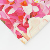 Hyacinth and peonis flowers, seamless pattern. Wat Fleecedecke (Ecke)