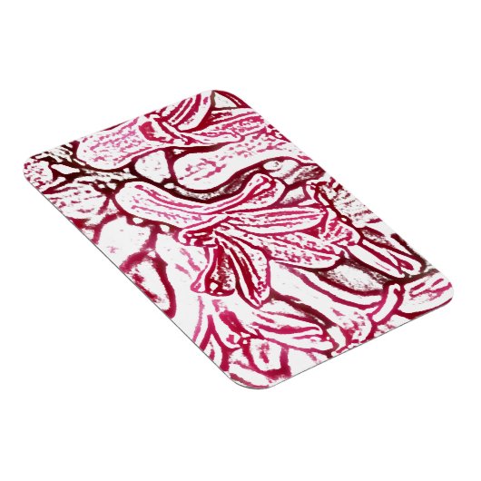 Hyacinth bearbeitet magnet (Rechte Seite)