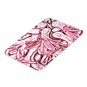 Hyacinth bearbeitet magnet (Linke Seite)