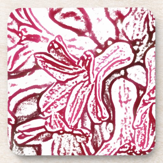 Hyacinth bearbeitet untersetzer (Vorderseite)