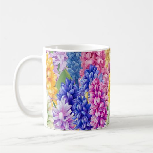Hyacinth Blooming Kaffeetasse (Links)