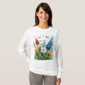 Hyacinth-Blume T-Shirt (Vorne ganz)