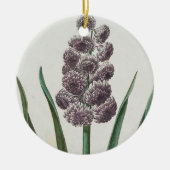 Hyacinth Blume (von Johann Michael Seligmann) Keramik Ornament (Vorne)