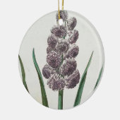 Hyacinth Blume (von Johann Michael Seligmann) Keramik Ornament (Links)