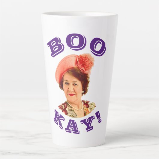 Hyacinth BOOKAY! Milchtasse (Vorderseite)