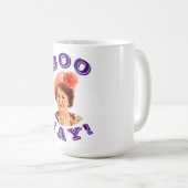 Hyacinth BUCHHÄNDLERIN! Kaffeetasse (VorderseiteRechts)