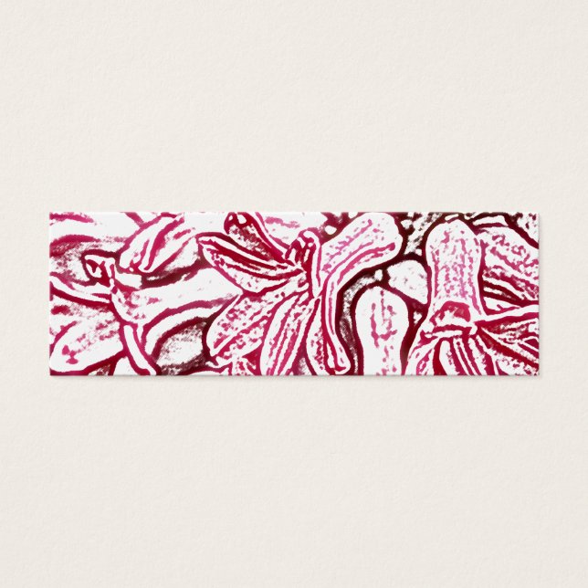 Hyacinth Edited Lesezeichen (Vorderseite)