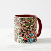 Hyacinth, ein William Morris-Design Tasse (VorderseiteRechts)