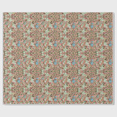 Hyacinth, ein William-Morris-Muster Geschenkpapier (Flach)