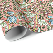 Hyacinth, ein William-Morris-Muster Geschenkpapier (Rolleneckpunkt)