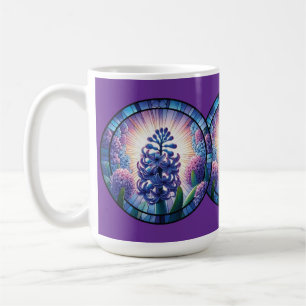 Hyacinth - Feste Glaskunst Kaffeetasse