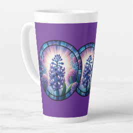 Hyacinth - Feste Glaskunst Milchtasse