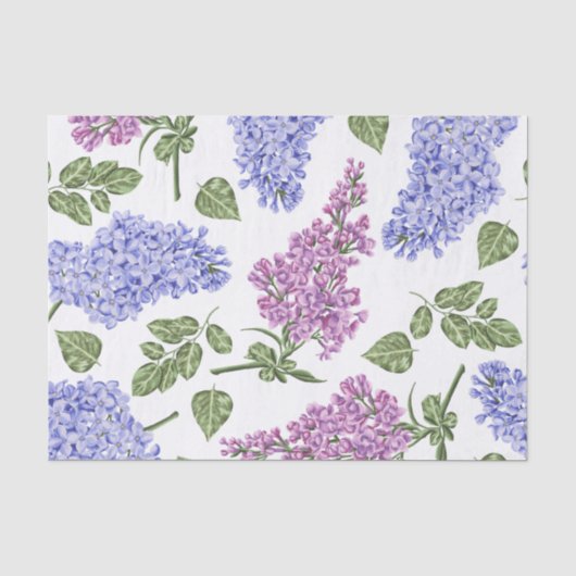 Hyacinth-Gewebe Seidenpapier (Vorderseite)