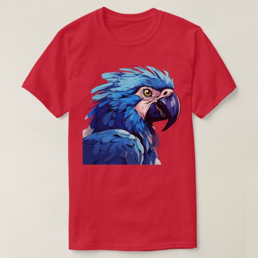 Hyacinth Macaw 2 T-Shirt (Design vorne)