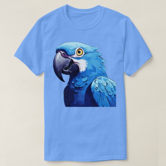 Hyacinth Macaw 7 T-Shirt (Design vorne)
