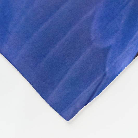 Hyacinth Macaw Bird Fleecedecke (Ecke)