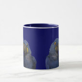 Hyacinth Macaw Parrot Bird Selten Tasse (Zentrum)