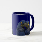 Hyacinth Macaw Parrot Bird Selten Tasse (VorderseiteRechts)