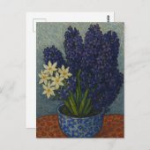 Hyacinth Postcard Postkarte (Vorne/Hinten)