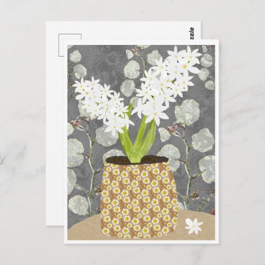Hyacinth Postcard Postkarte (Vorne/Hinten)