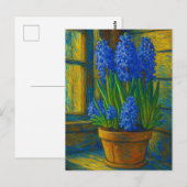 Hyacinth Postcard Postkarte (Vorne/Hinten)