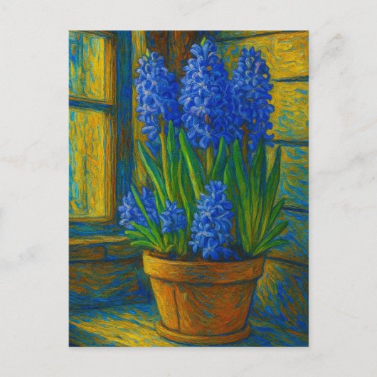 Hyacinth Postcard Postkarte (Vorderseite)