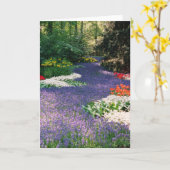 Hyacinth River Card Karte (Gelbe Blume)