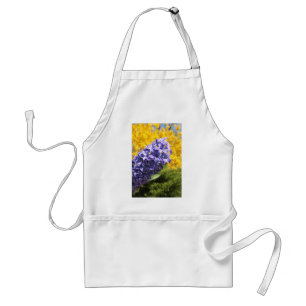 Hyacinth und Forsythia Schürze