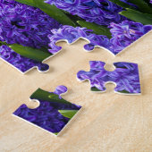 Hyacinth Violet Wildblumen Jigsaw Puzzle (Seite)