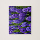 Hyacinth Violet Wildblumen Jigsaw Puzzle (Vertikal)