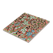 Hyacinth - William Morris Vintage Design Fliese (Seite)