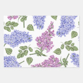 Hyacinth Wrapping Paper Sheets Geschenkpapier Set (Vorderseite)