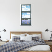 Hyacinths Blumenansicht Imitate Leinwanddruck (Insitu (Schlafzimmer))