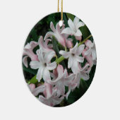 Hyacinths Custom Geburtstag Keramik Ornament (Rechts)