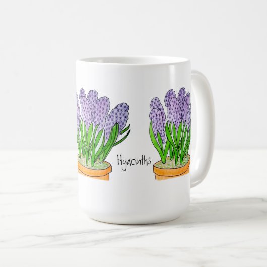 Hyacinths  kaffeetasse (VorderseiteRechts)