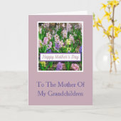 HYACINTHS/PRAISCH FÜR MUTTER MEINER GROSSKINDER KARTE (Gelbe Blume)