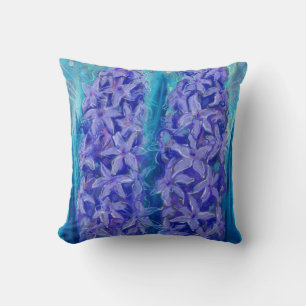 Hyacinths Sping Blume Ostern Geschenk Blumenmalere Kissen