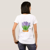 Hyacinths T-Shirt (Schwarz voll)