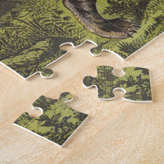 Hyaena (Hyena), Wolf und Hund Puzzle (Seite)