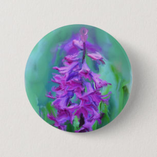 Hyakinth-Blume Button