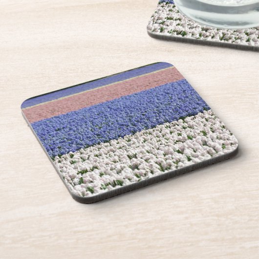 Hyakinth Field Getränkeuntersetzer (Linke Seite)