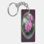 Hyakinth im Frühjahr Schlüsselanhänger (Vorderseite links)