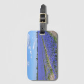 Hyakinthenfeld Gepäckanhänger (Vorderseite Vertikal)