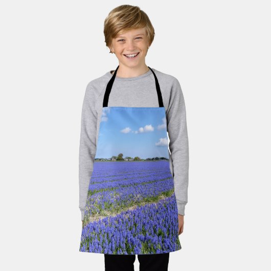 Hyakinthenfeld Schürze (Getragen)